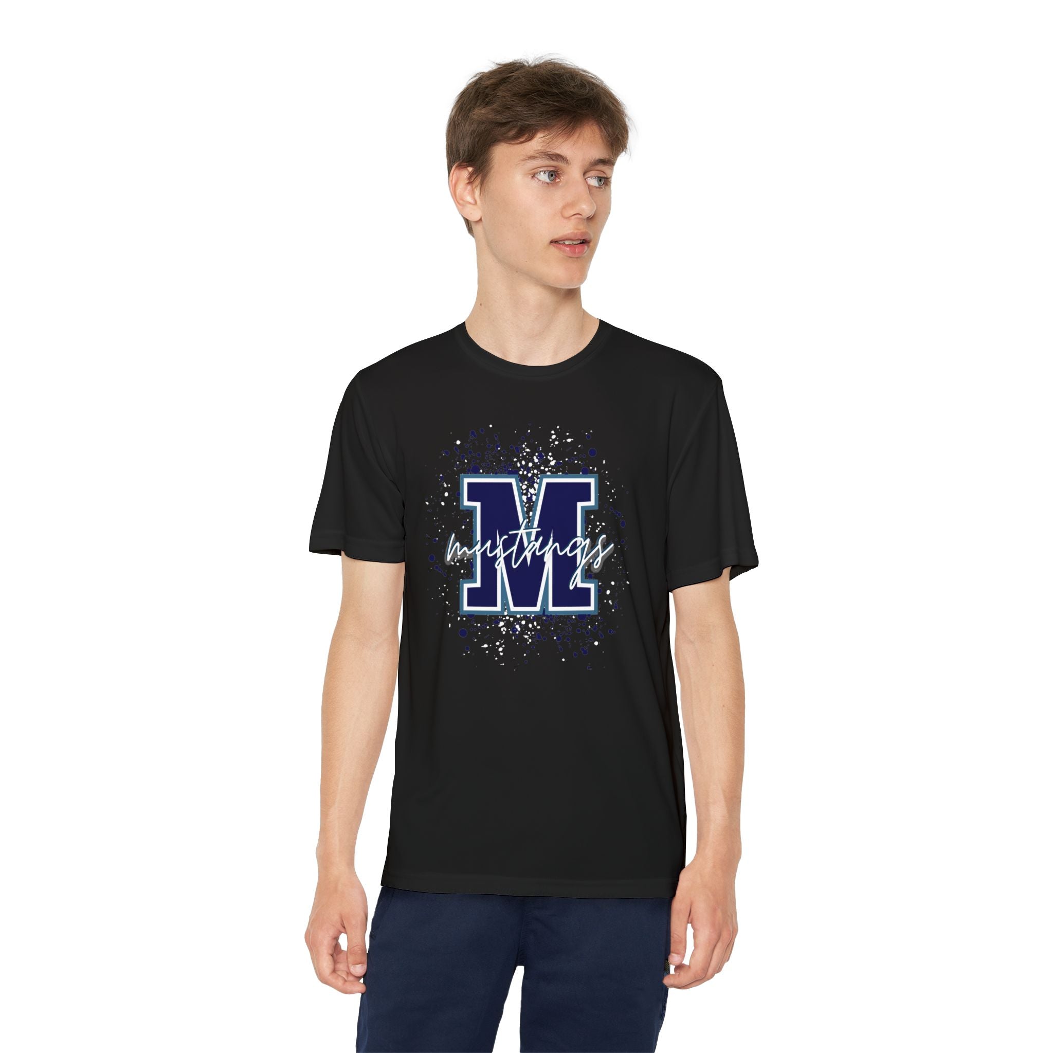 YOUTH RME Mustangs Moisture-Wicking Performance Tee