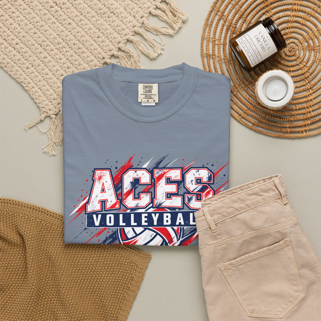 Wichita Aces Volleyball Comfort Colors | Graffiti