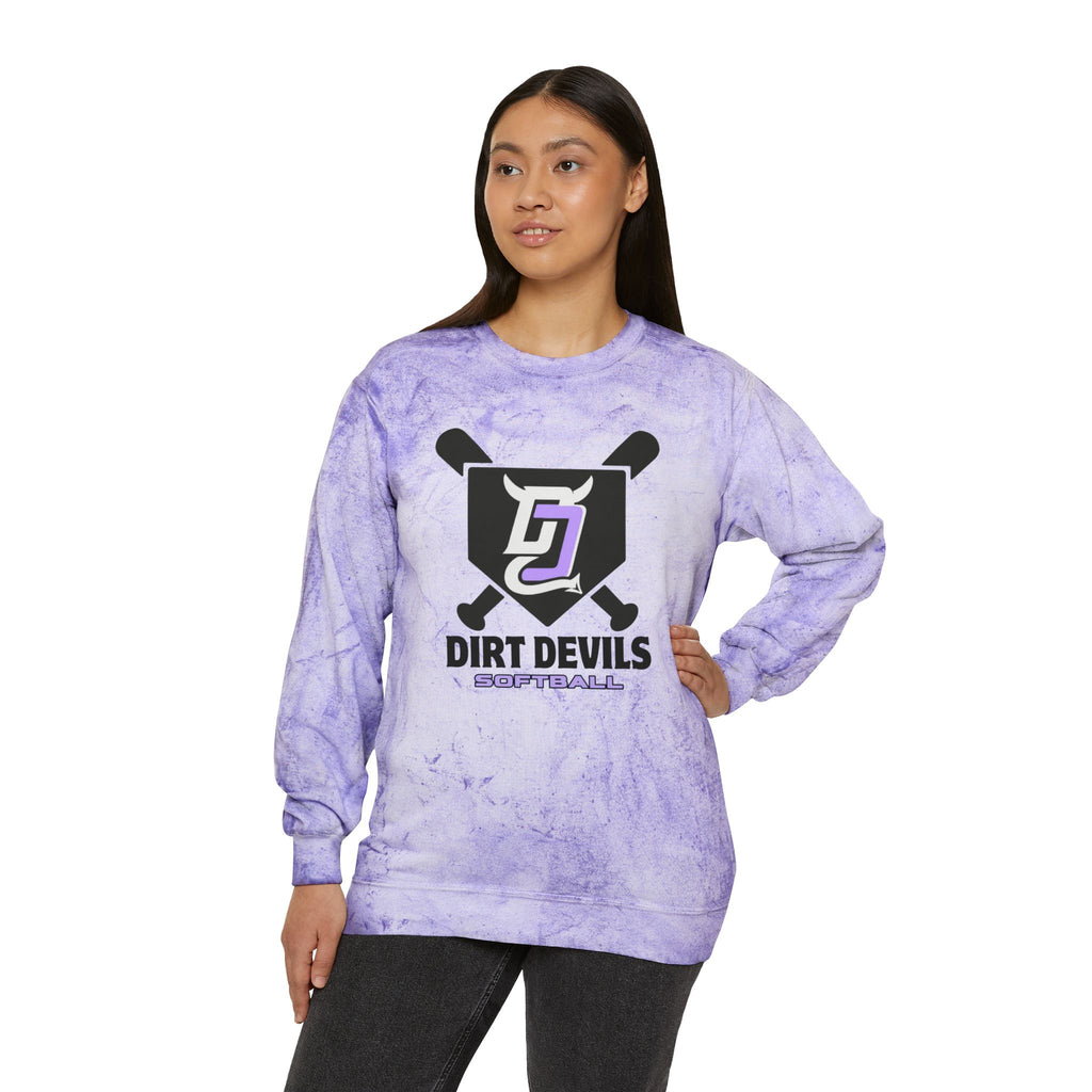 Dirt Devils Tie Dye Crewneck