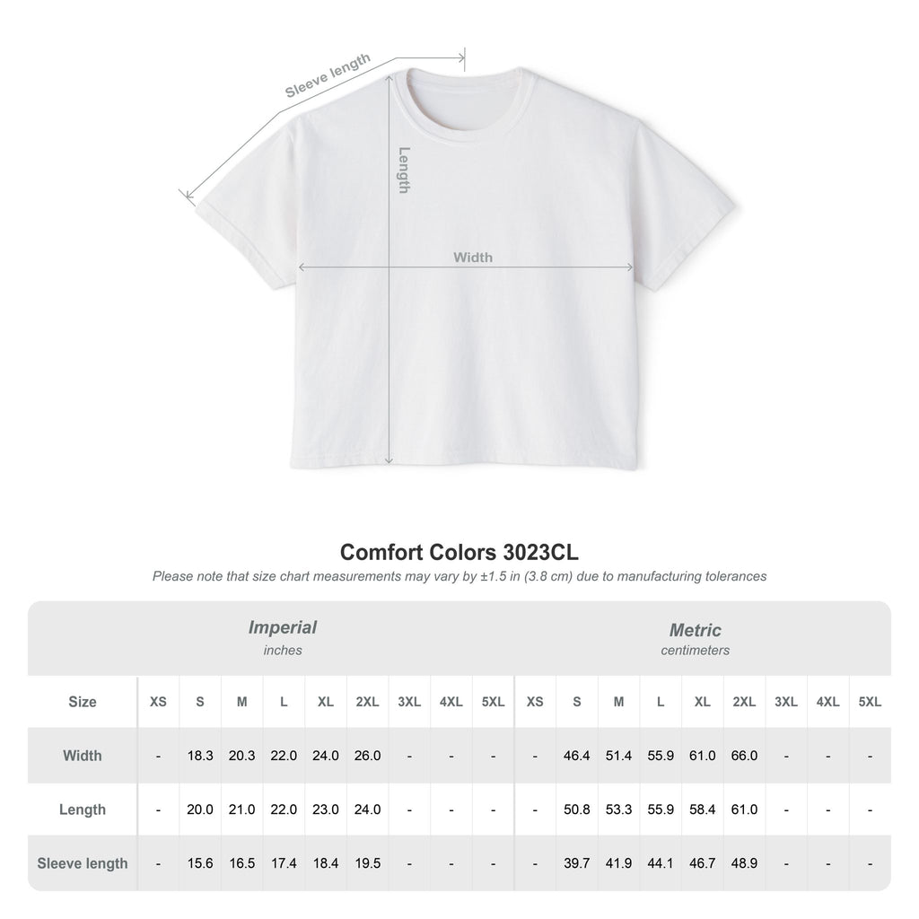 Buffalos Women's Boxy Tee (Comfort Colors)