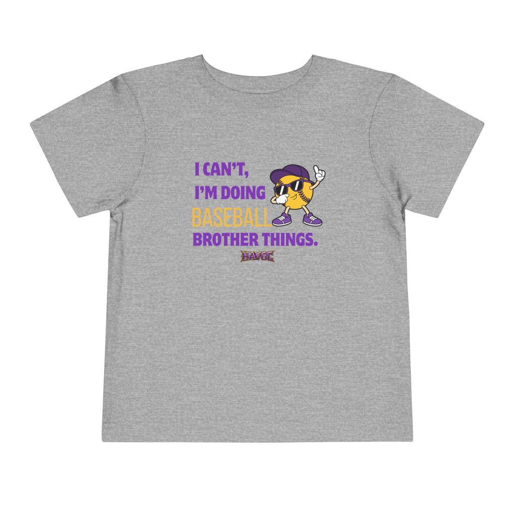 TODDLER Havoc Baseball Brother Tee
