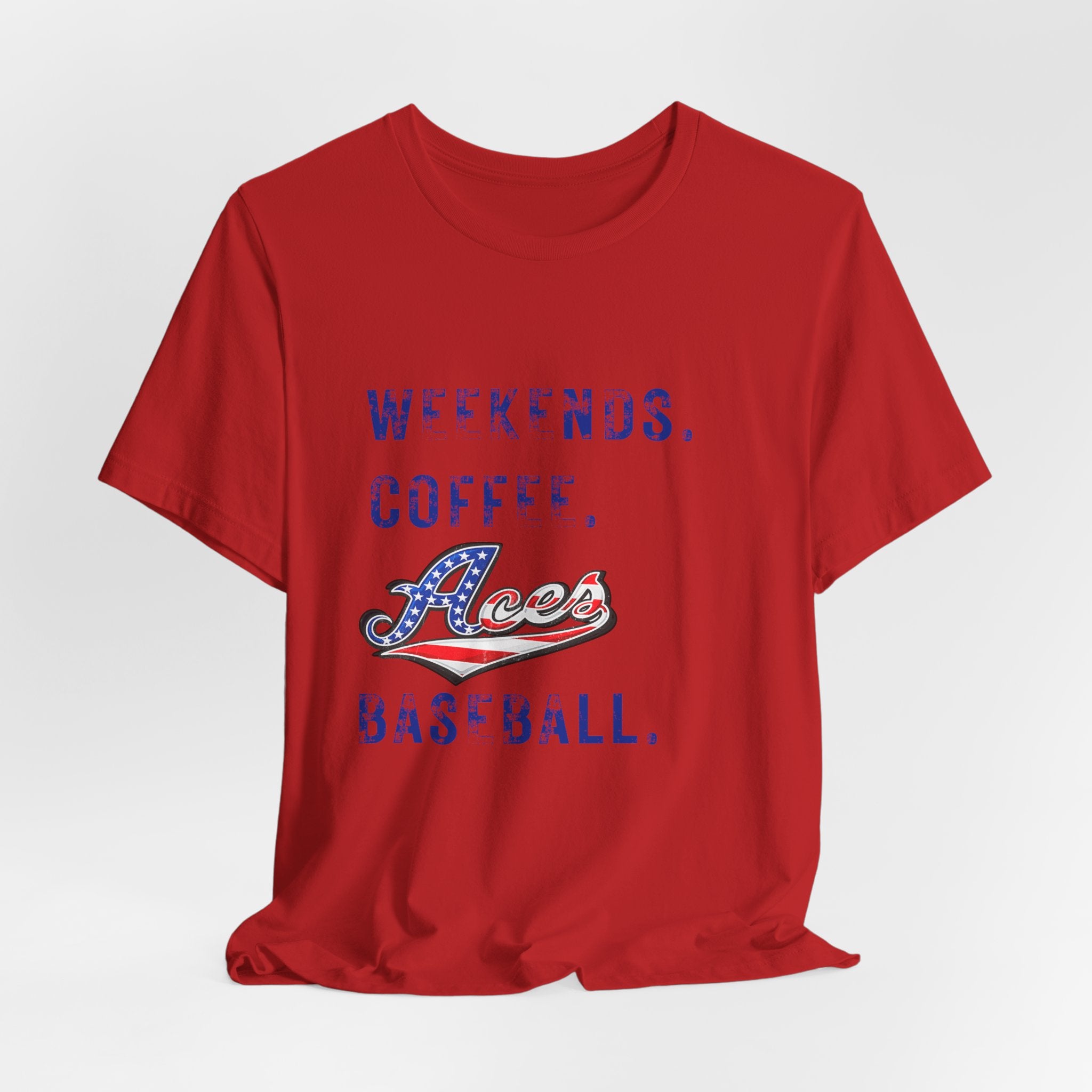 Weekends. Coffee. Aces. Baseball