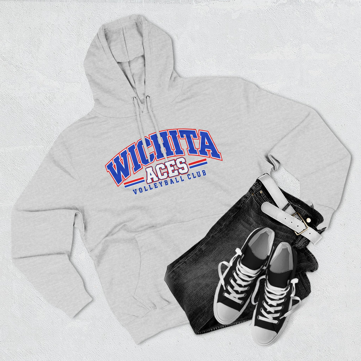 Wichita Aces Volleyball Club Hoodie (Heavy Blend) | Varsity