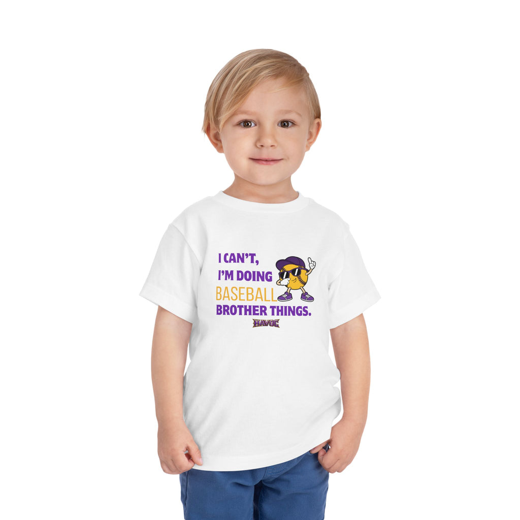 TODDLER Havoc Baseball Brother Tee