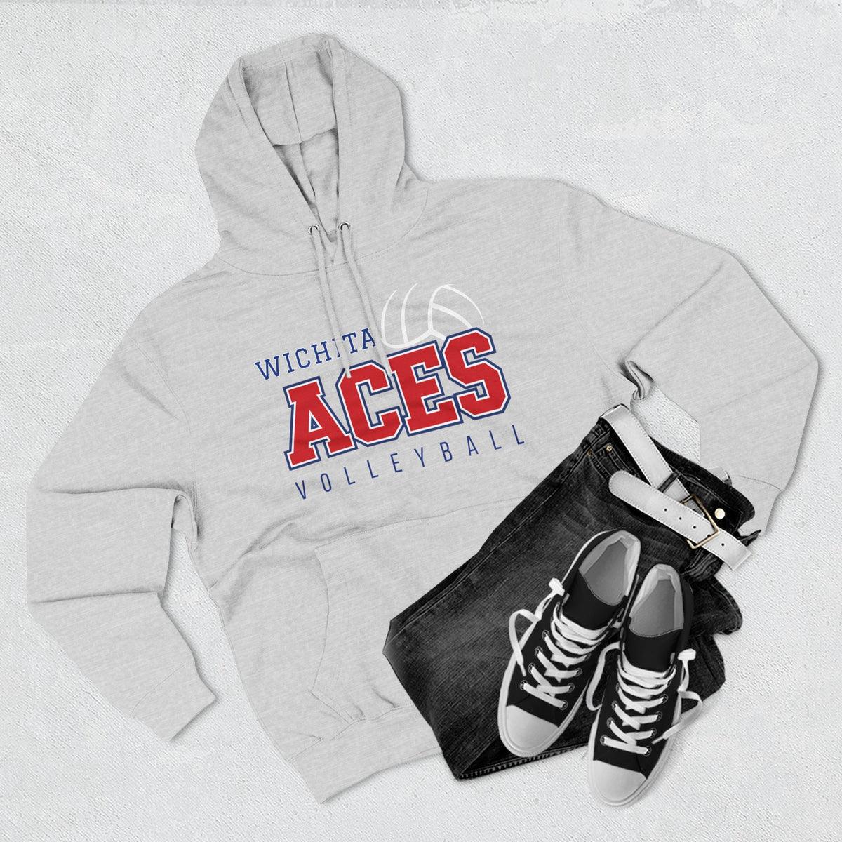 Wichita Aces Volleyball Hoodie (Heavy Blend) | Classic