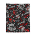 Diamond Dogs Velveteen Plush Blanket