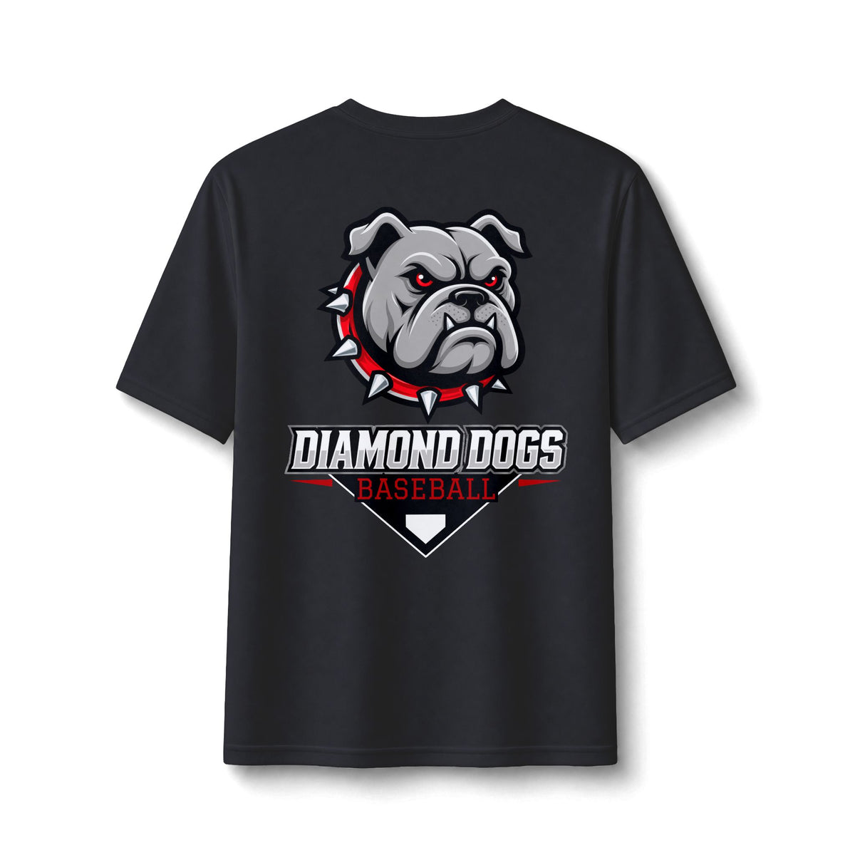 Diamond Dogs Baseball Performance Tee (Front/Back)