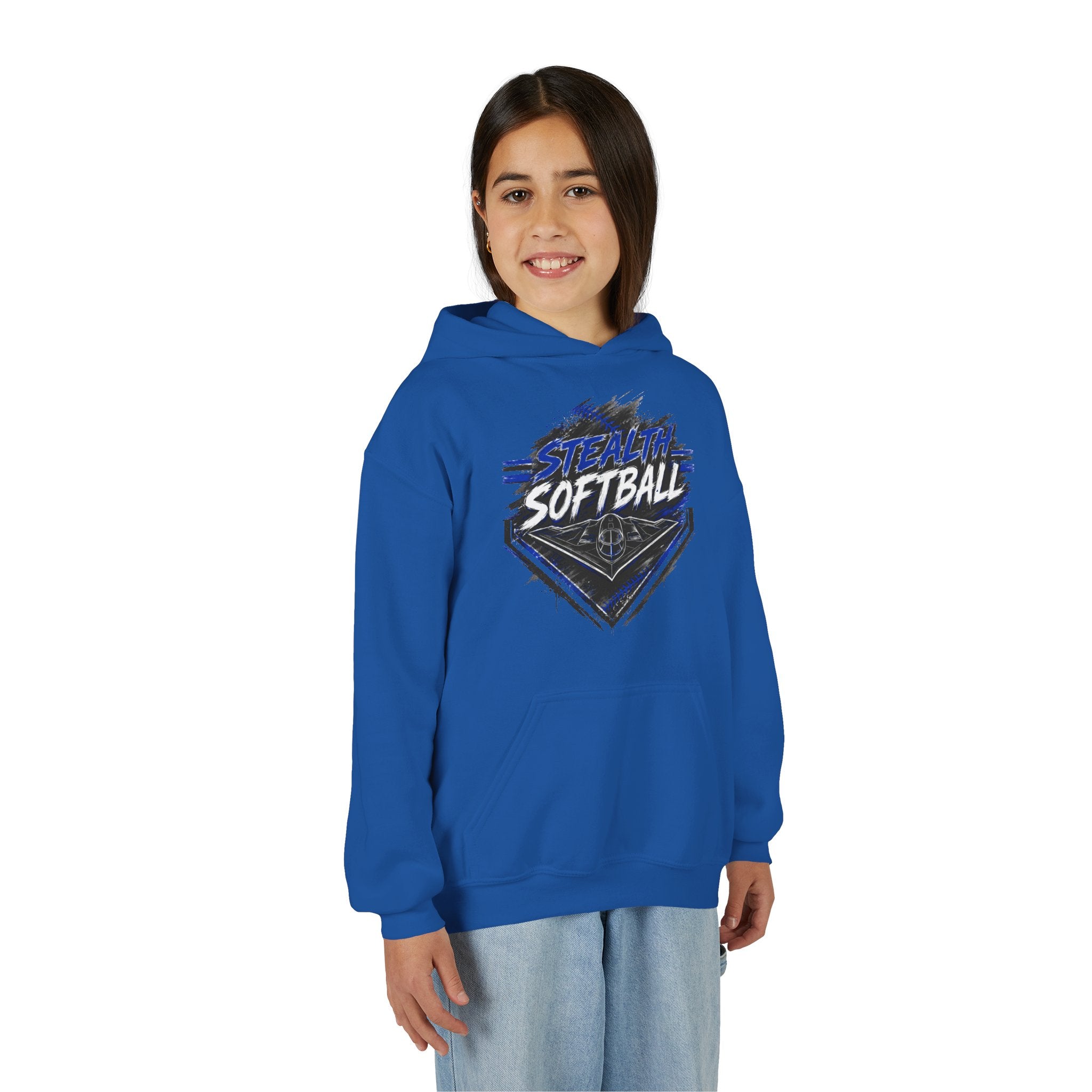 YOUTH Stealth Softball Hoodie Personalized