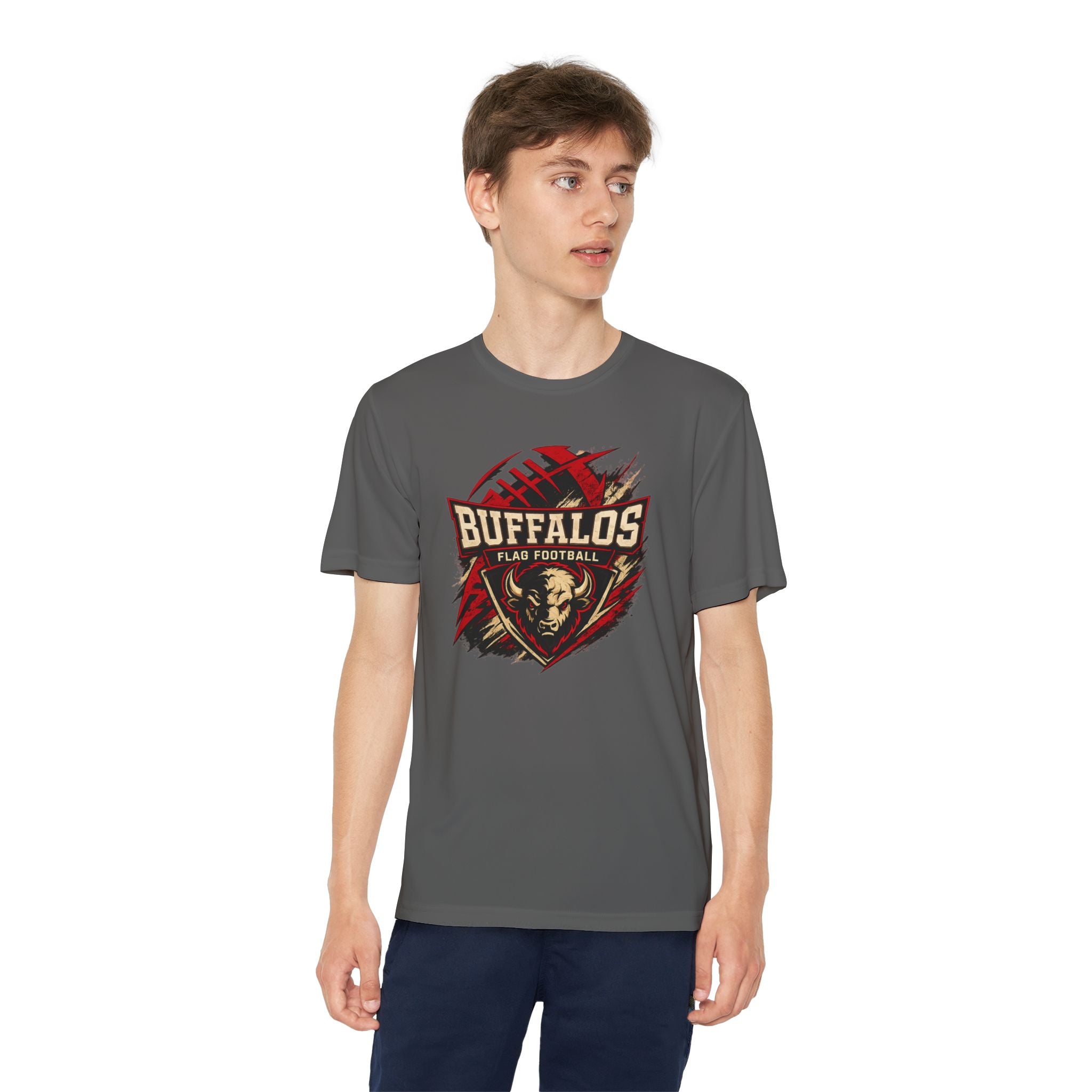 YOUTH Buffalos Dryblend Performance Tee