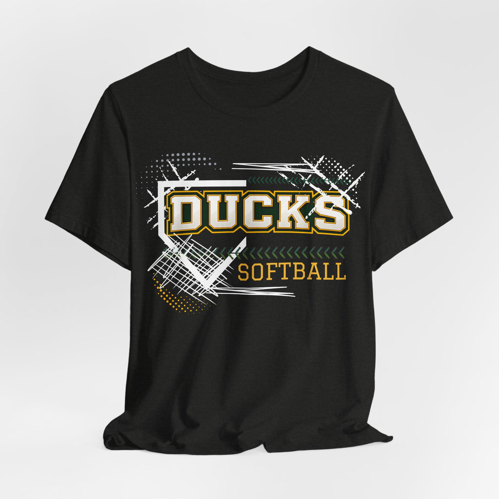 Ducks Softball Graffiti Tee
