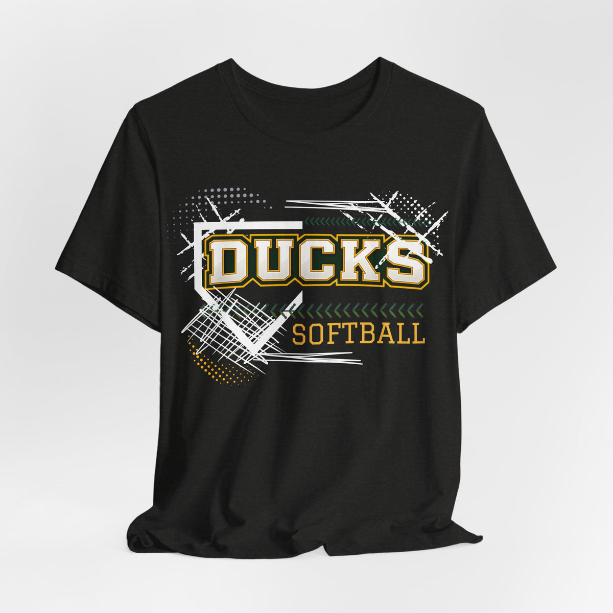 Ducks Softball Graffiti Tee