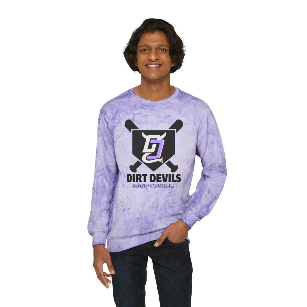 Dirt Devils Tie Dye Crewneck