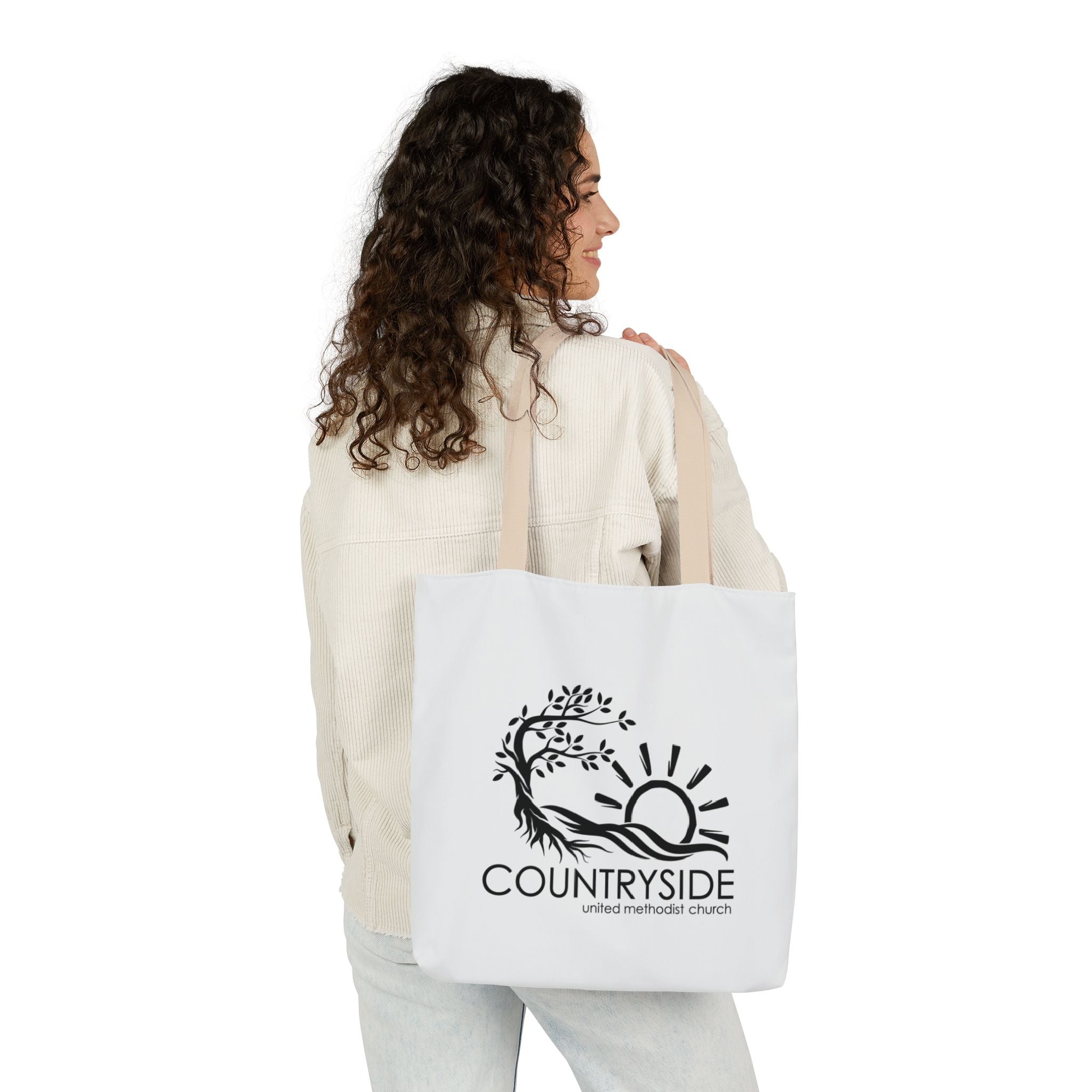 Countryside Canvas Tote Bag