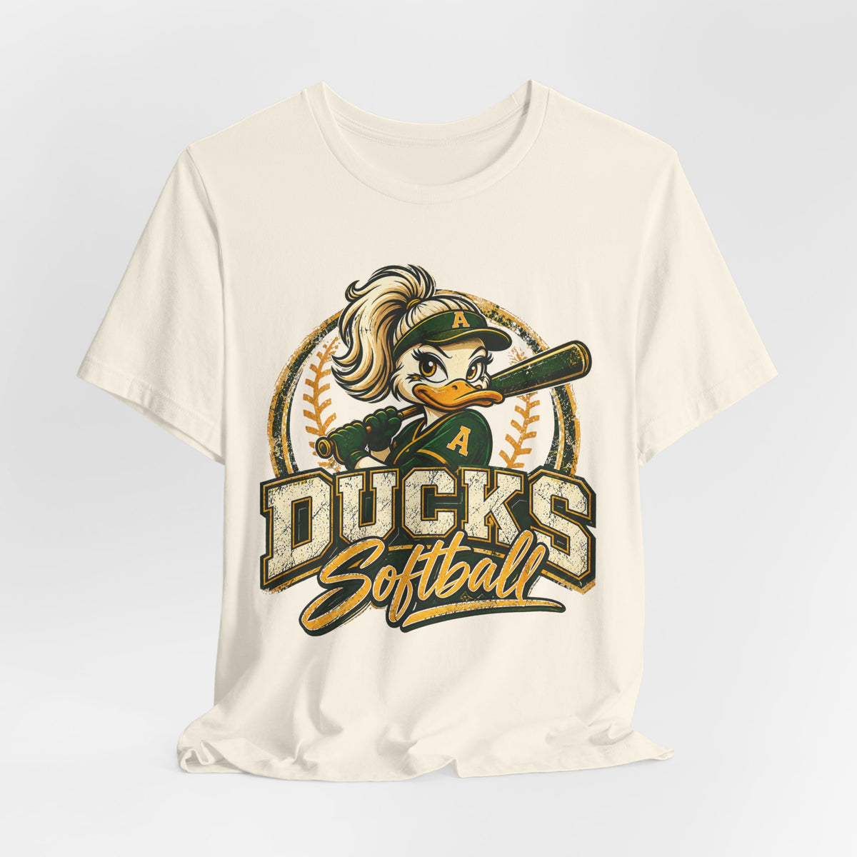 Ducks Softball Soft Vintage Tee