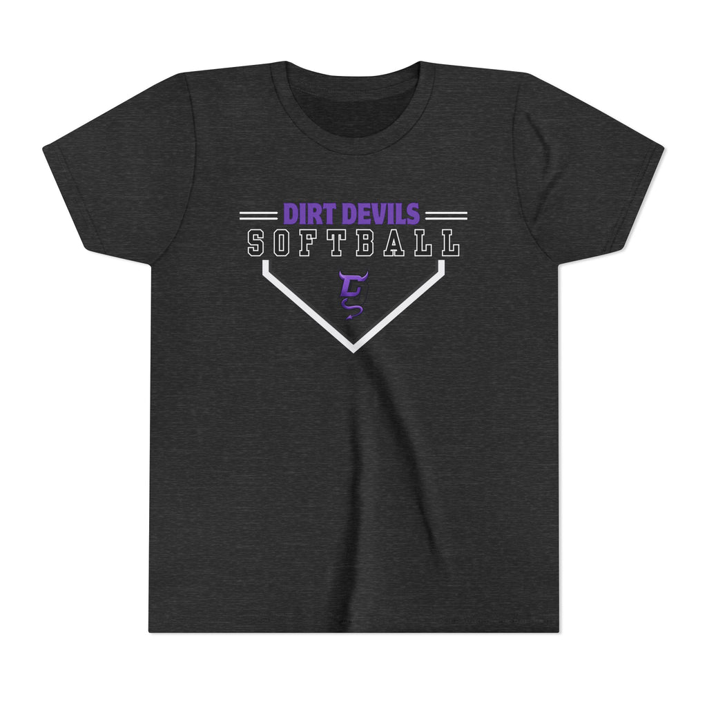 YOUTH Dirt Devils Softball Tee U10/12